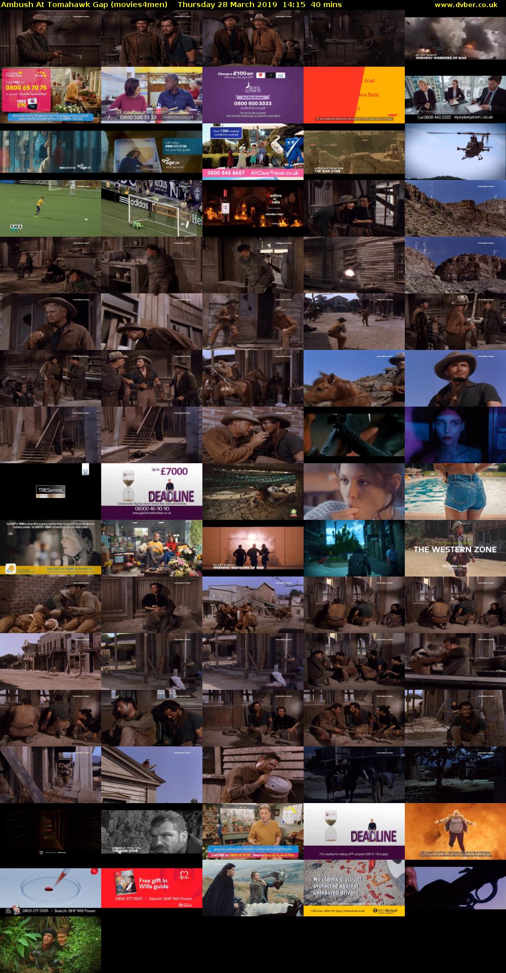 Ambush At Tomahawk Gap (movies4men) Thursday 28 March 2019 14:15 - 14:55