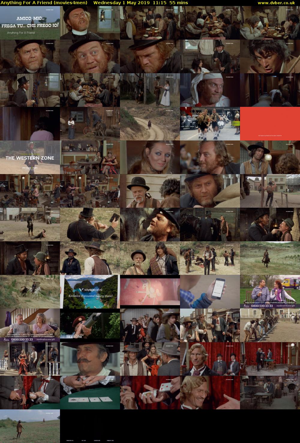 Anything For A Friend (movies4men) Wednesday 1 May 2019 11:15 - 12:10