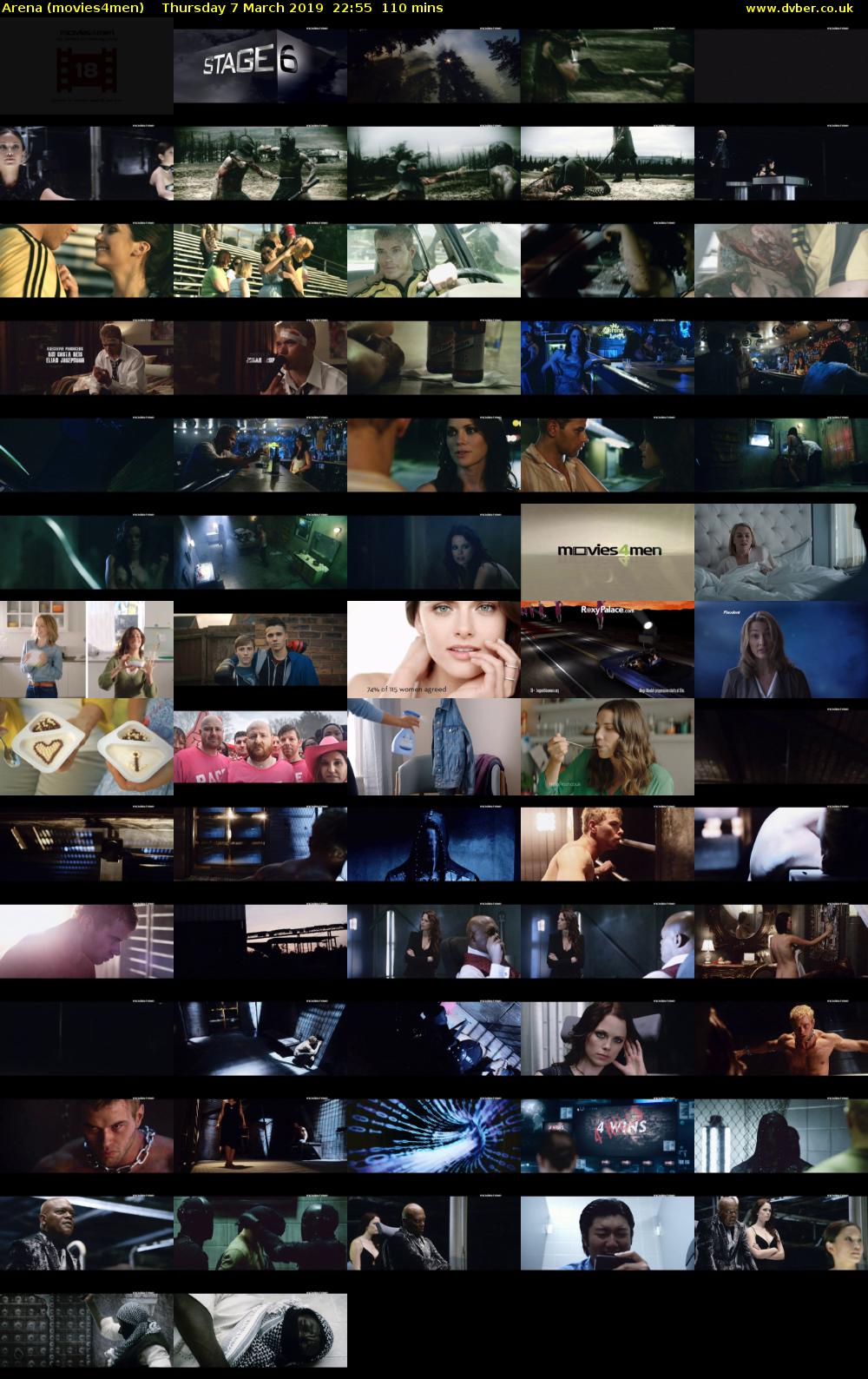 Arena (movies4men) Thursday 7 March 2019 22:55 - 00:45