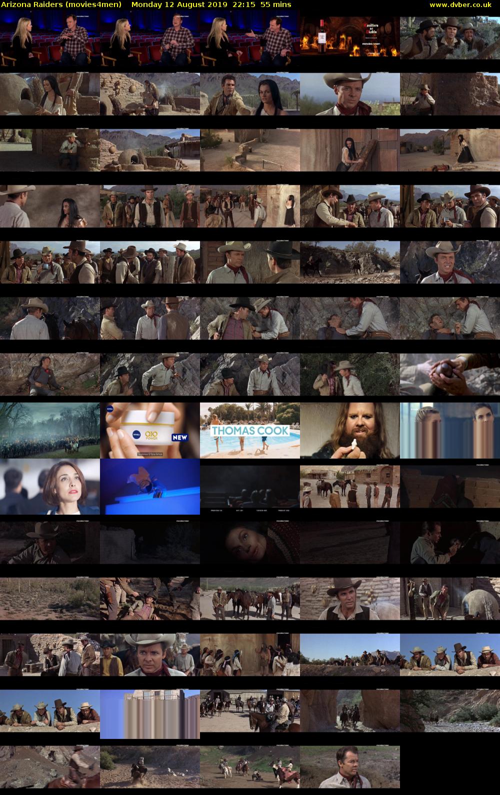 Arizona Raiders (movies4men) Monday 12 August 2019 22:15 - 23:10