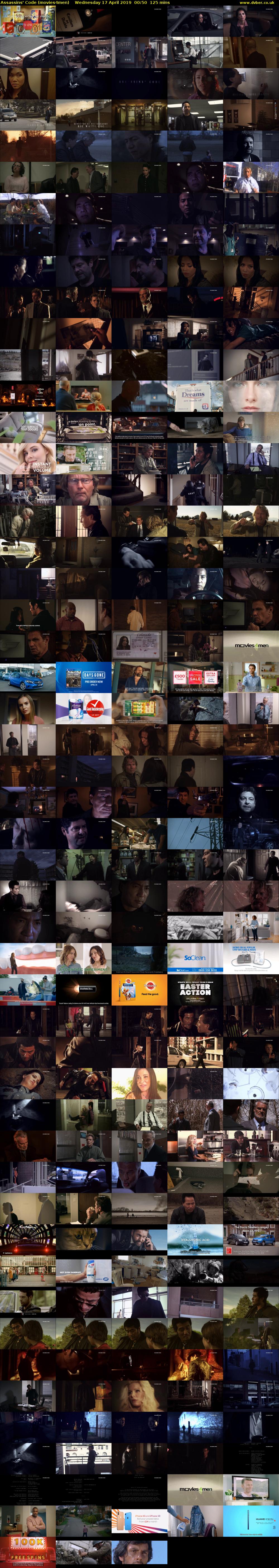 Assassins' Code (movies4men) Wednesday 17 April 2019 00:50 - 02:55