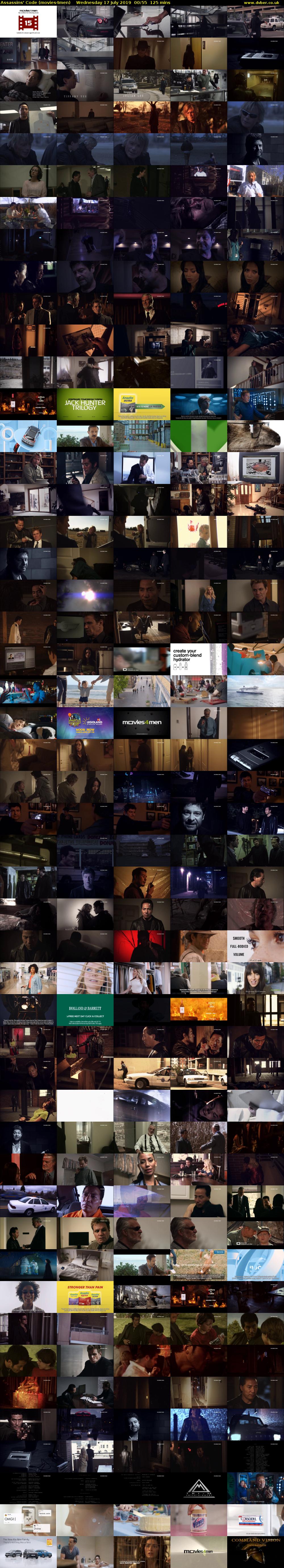 Assassins' Code (movies4men) Wednesday 17 July 2019 00:55 - 03:00