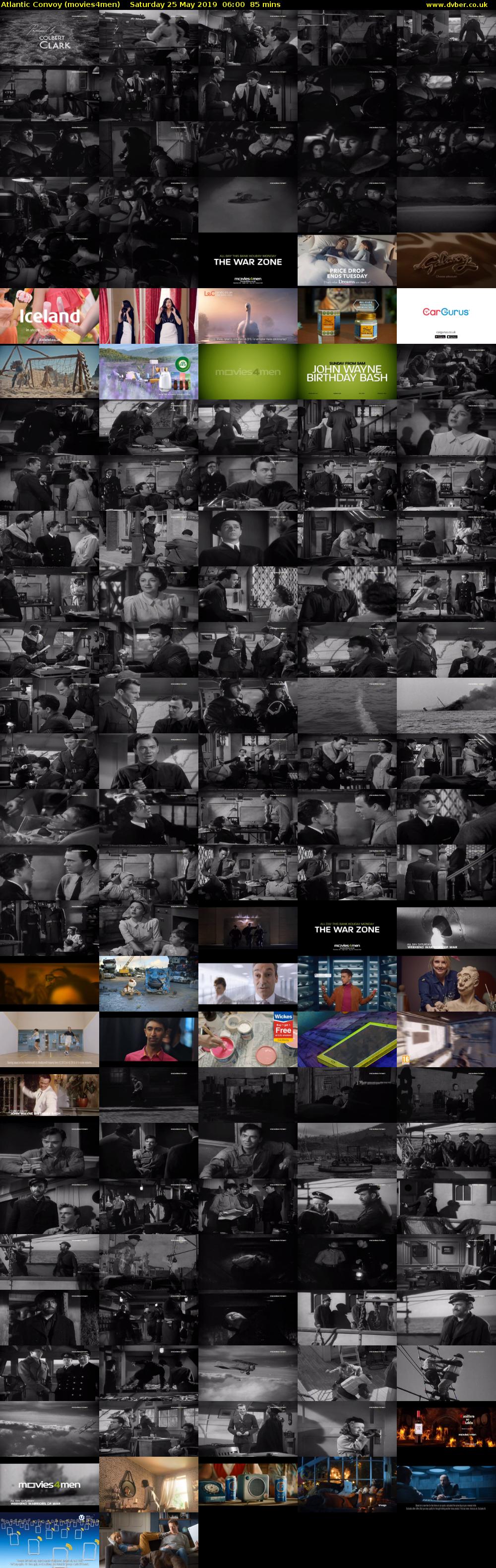 Atlantic Convoy (movies4men) Saturday 25 May 2019 06:00 - 07:25