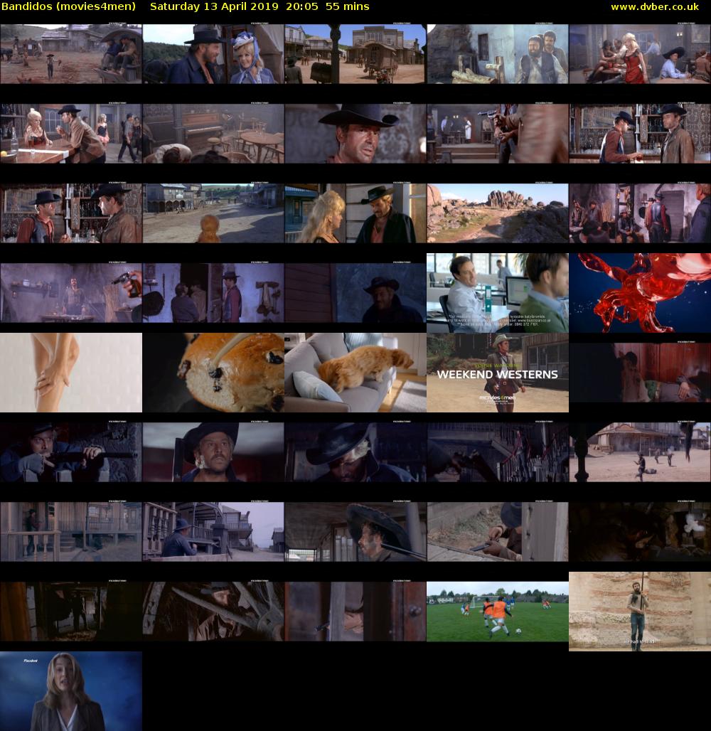 Bandidos (movies4men) Saturday 13 April 2019 20:05 - 21:00