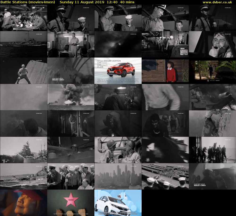 Battle Stations (movies4men) Sunday 11 August 2019 12:40 - 13:20