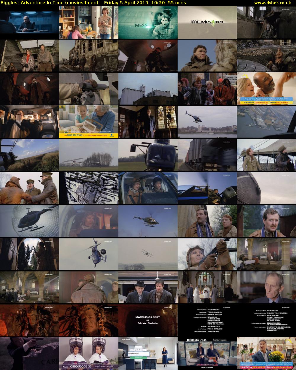 Biggles: Adventure In Time (movies4men) Friday 5 April 2019 10:20 - 11:15