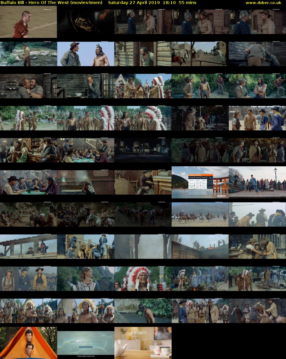 Buffalo Bill - Hero Of The West (movies4men) Saturday 27 April 2019 18:10 - 19:05