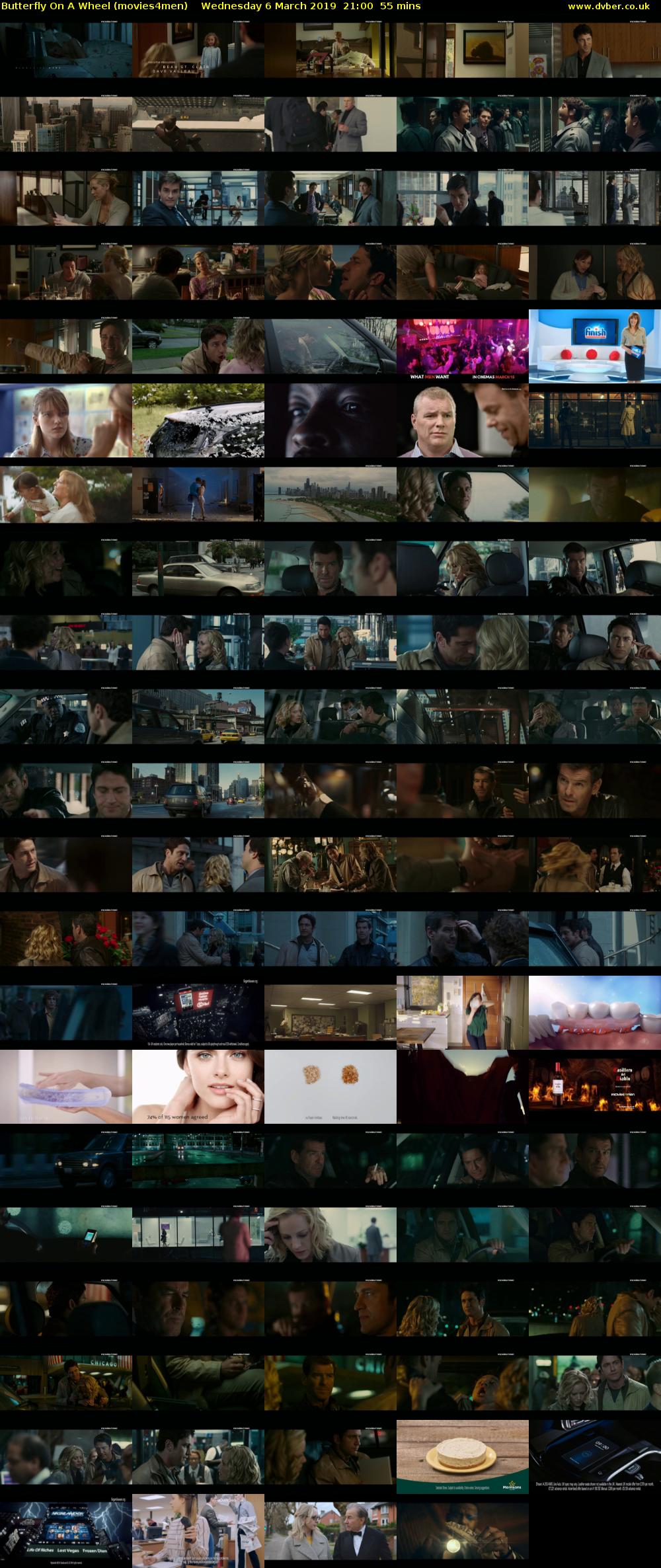 Butterfly On A Wheel (movies4men) Wednesday 6 March 2019 21:00 - 21:55