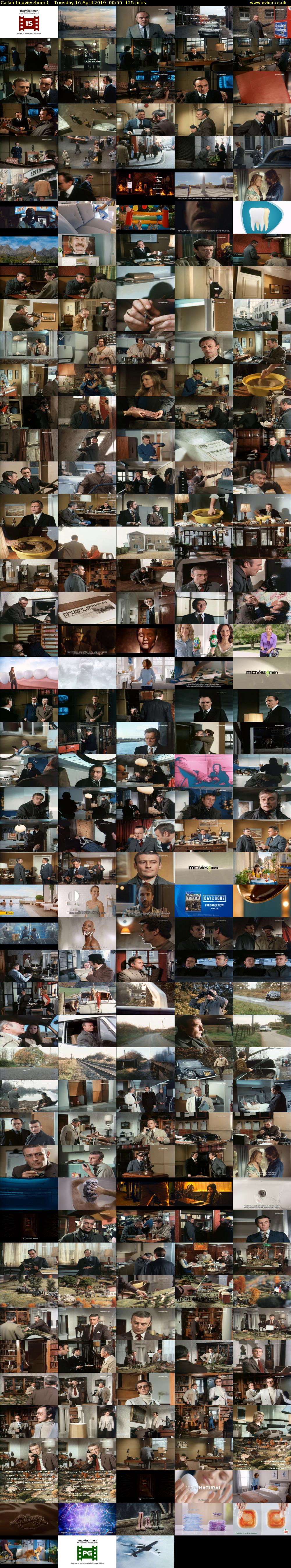 Callan (movies4men) Tuesday 16 April 2019 00:55 - 03:00