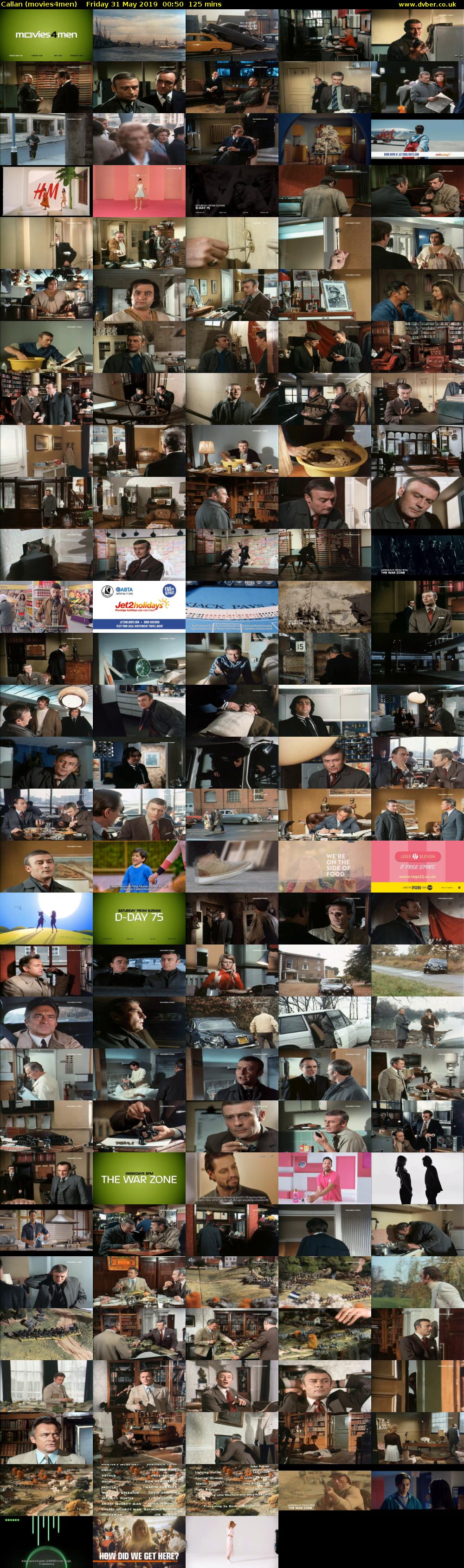 Callan (movies4men) Friday 31 May 2019 00:50 - 02:55