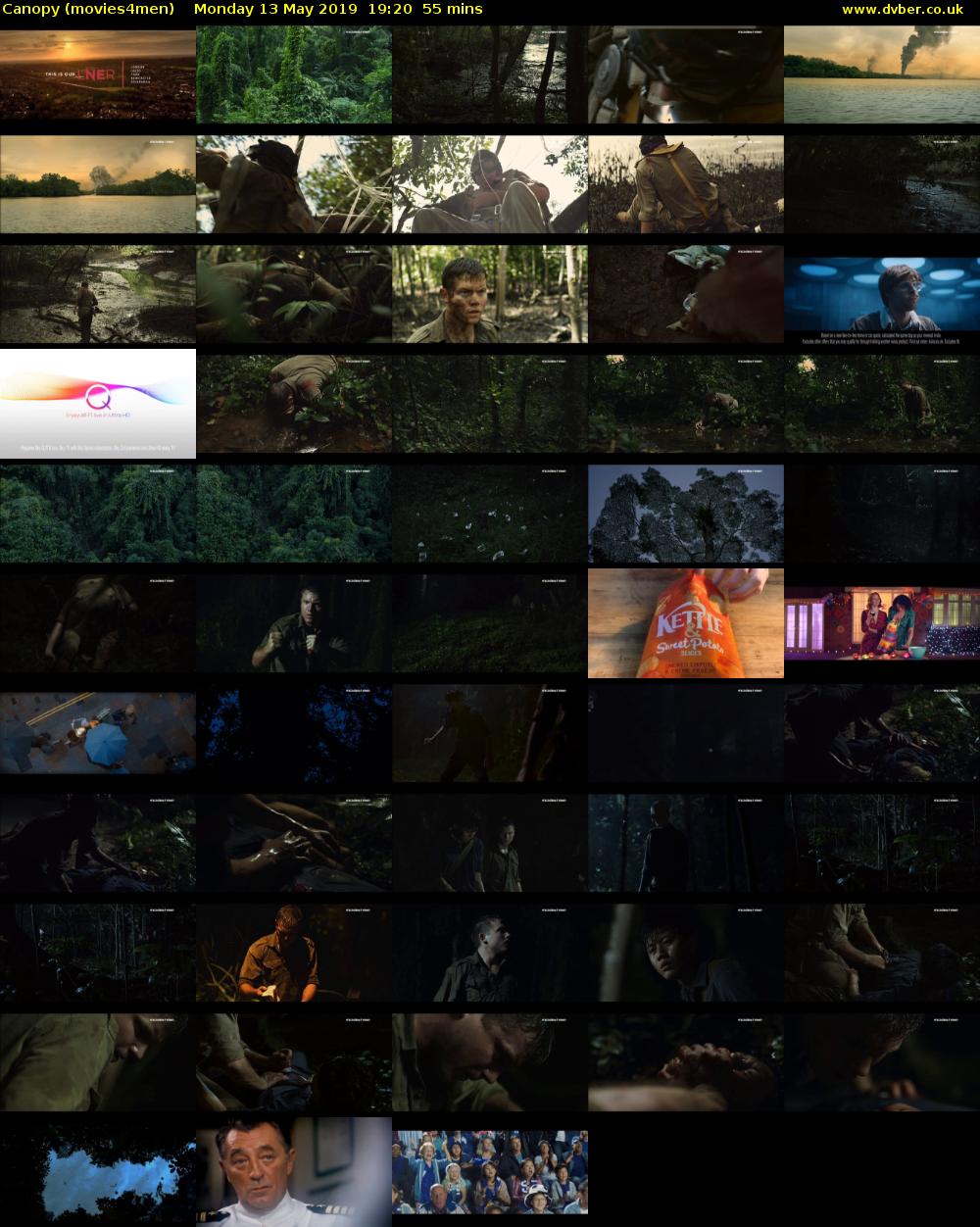 Canopy (movies4men) Monday 13 May 2019 19:20 - 20:15