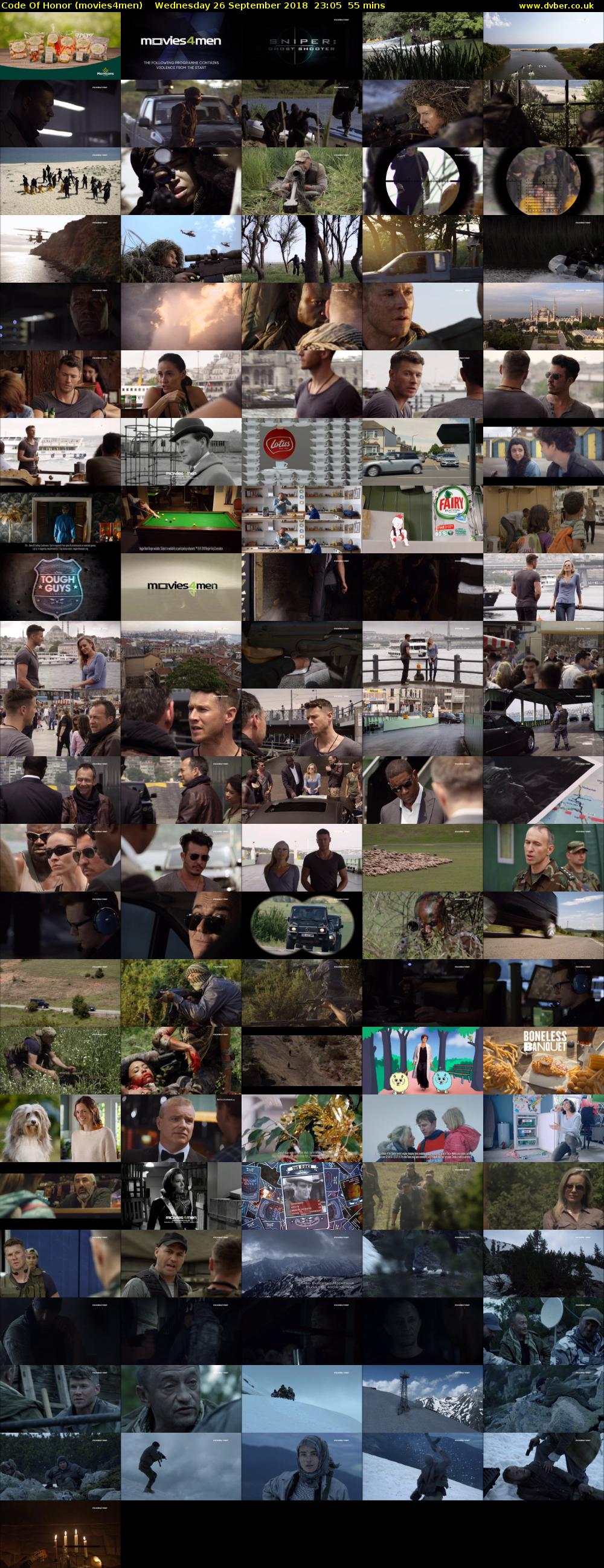 Code Of Honor (movies4men) Wednesday 26 September 2018 23:05 - 00:00