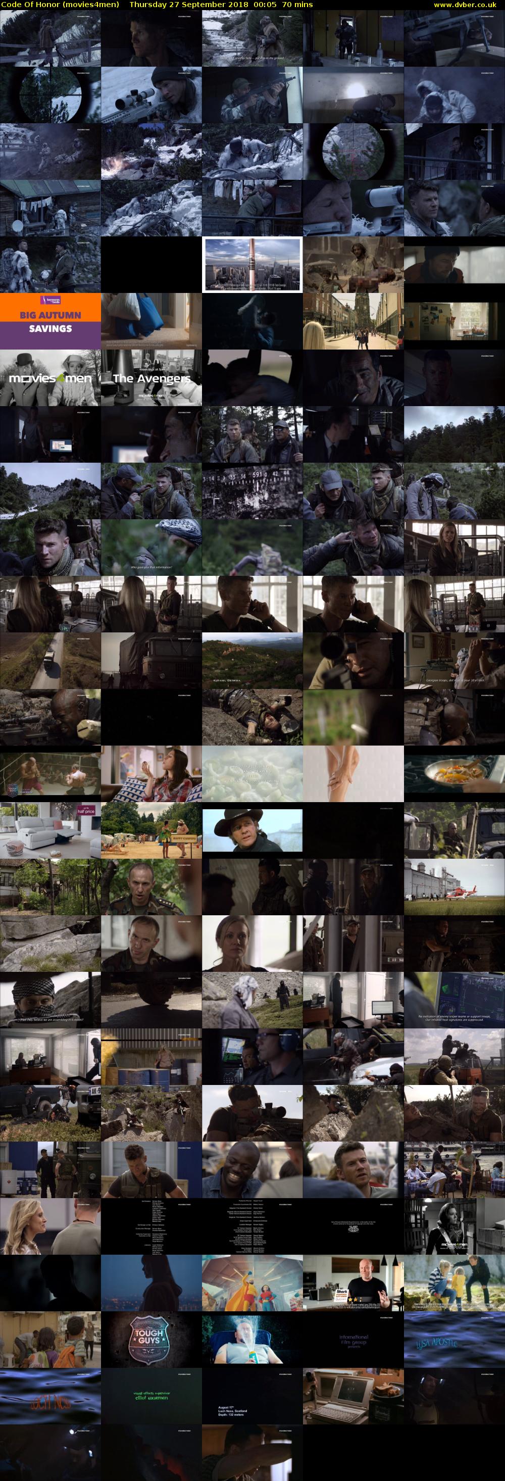 Code Of Honor (movies4men) Thursday 27 September 2018 00:05 - 01:15
