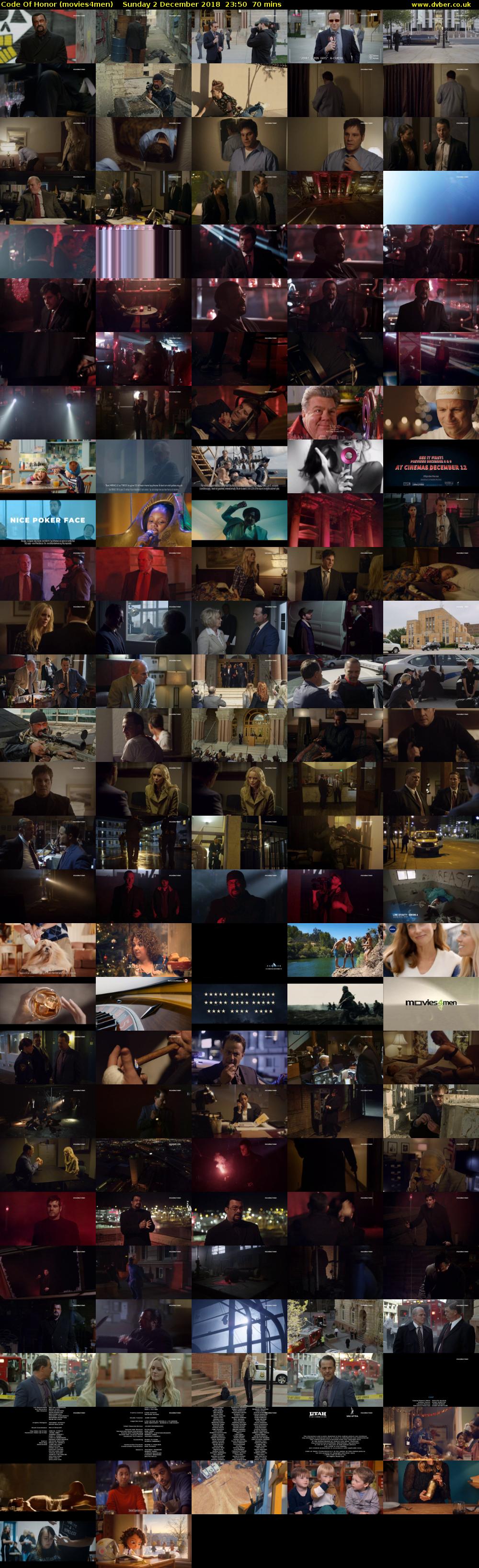 Code Of Honor (movies4men) Sunday 2 December 2018 23:50 - 01:00