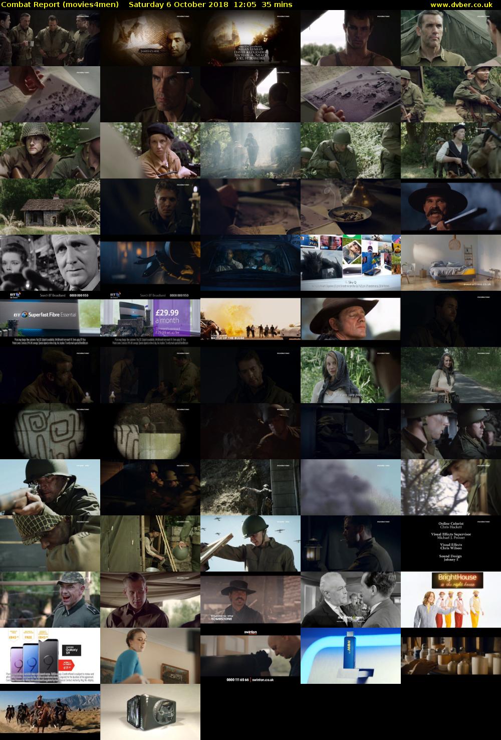 Combat Report (movies4men) Saturday 6 October 2018 12:05 - 12:40