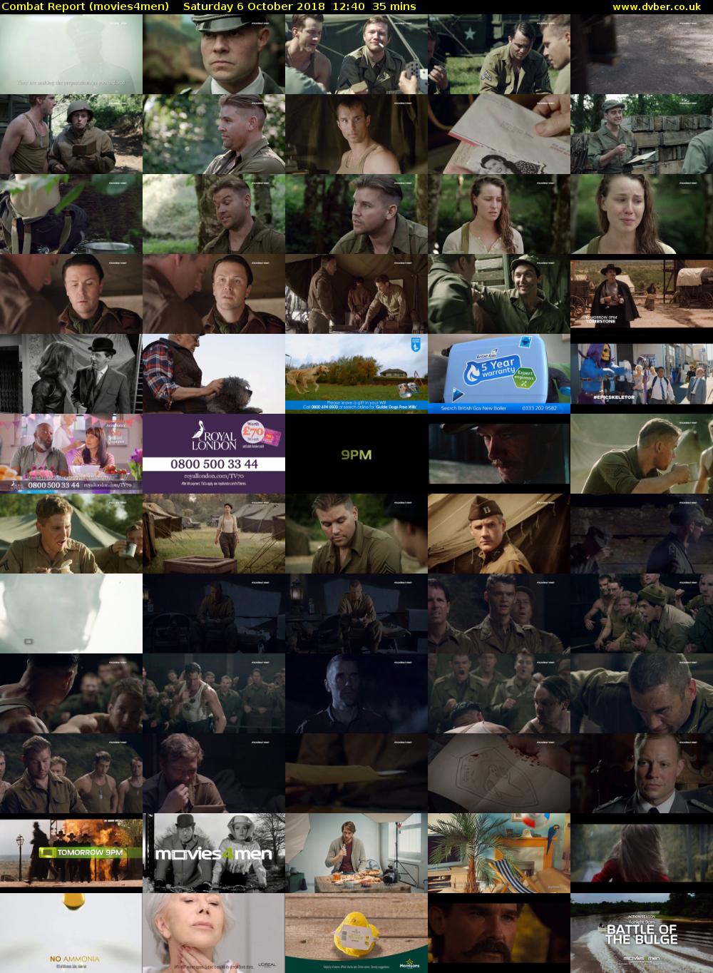 Combat Report (movies4men) Saturday 6 October 2018 12:40 - 13:15
