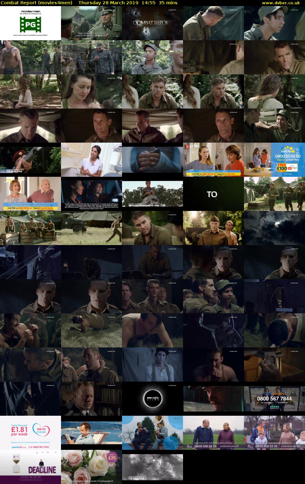 Combat Report (movies4men) Thursday 28 March 2019 14:55 - 15:30