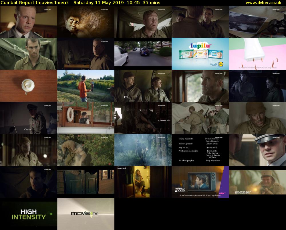 Combat Report (movies4men) Saturday 11 May 2019 10:45 - 11:20