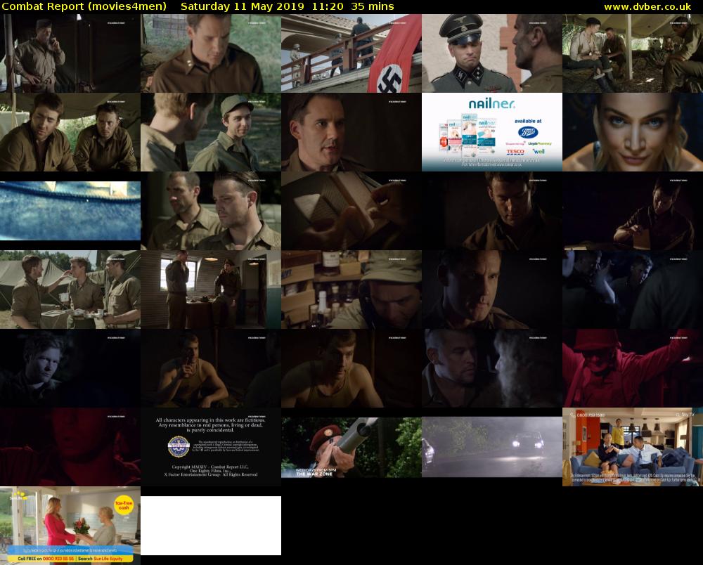 Combat Report (movies4men) Saturday 11 May 2019 11:20 - 11:55