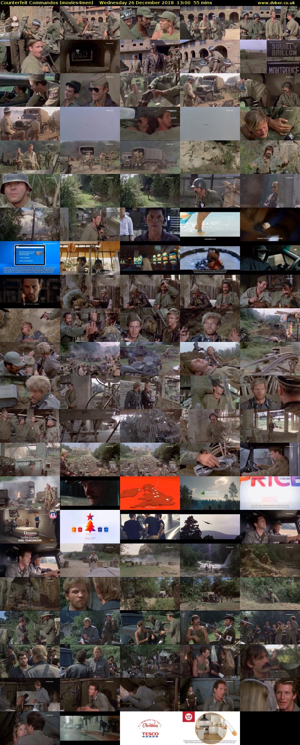 Counterfeit Commandos (movies4men) Wednesday 26 December 2018 13:00 - 13:55
