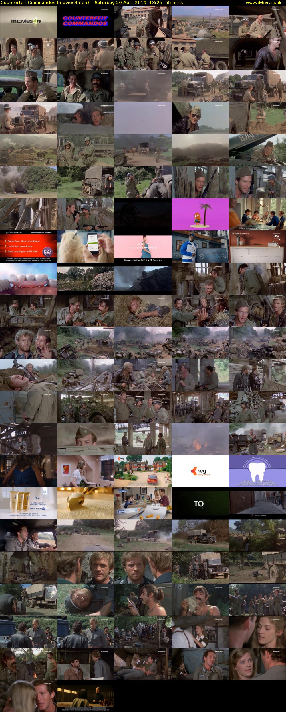 Counterfeit Commandos (movies4men) Saturday 20 April 2019 13:25 - 14:20