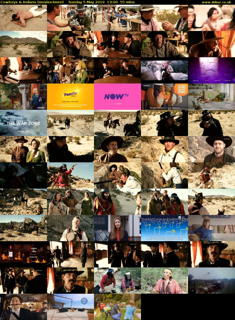 Cowboys & Indians (movies4men) Sunday 5 May 2019 13:00 - 13:55