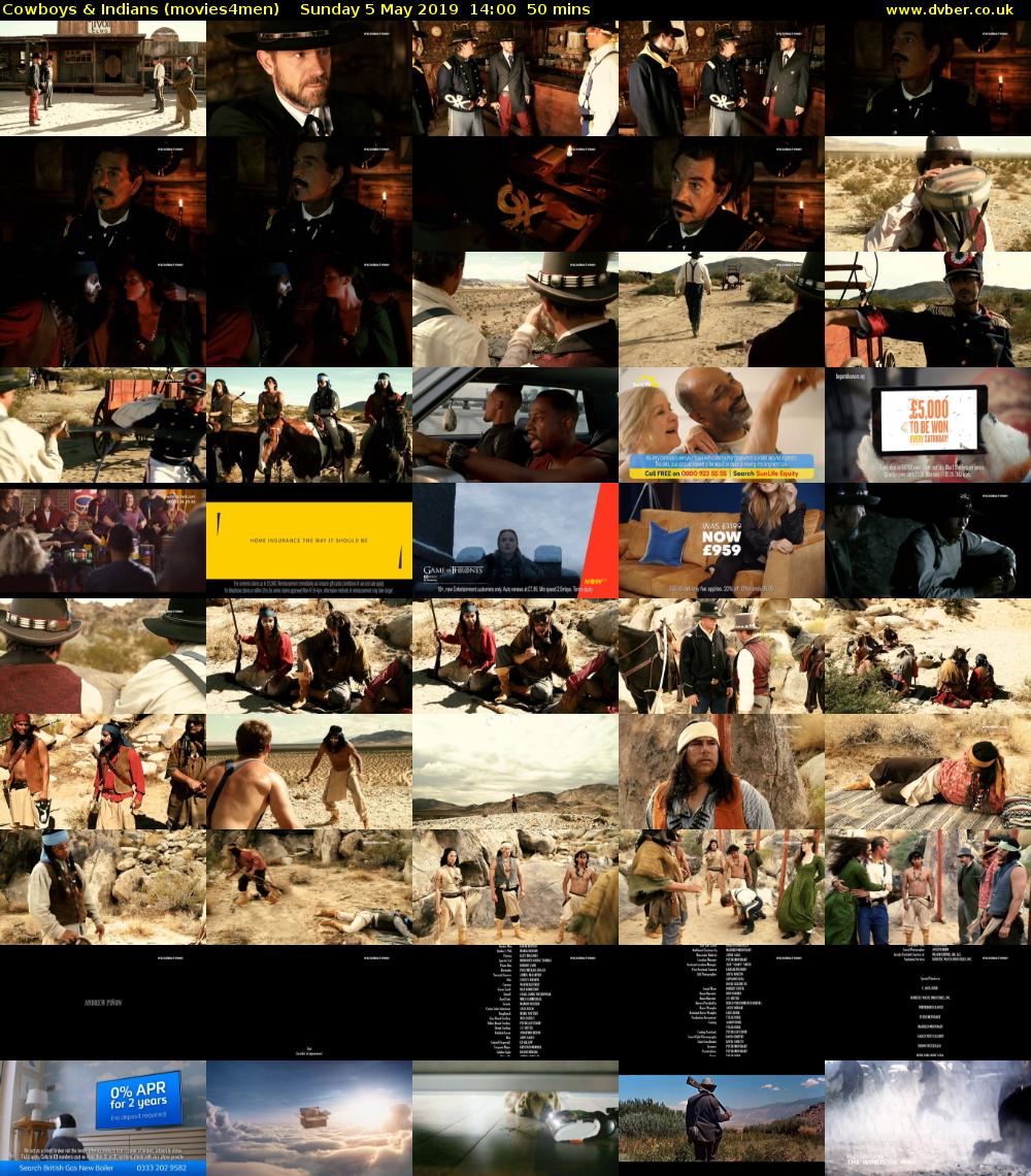 Cowboys & Indians (movies4men) Sunday 5 May 2019 14:00 - 14:50