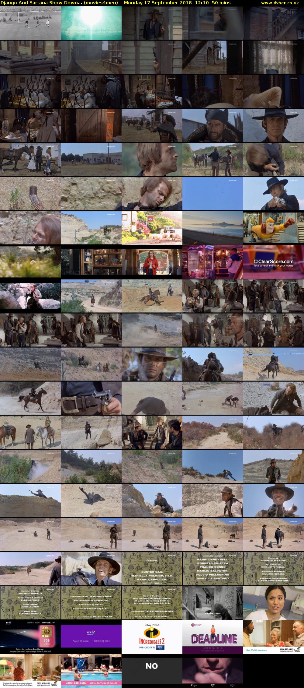 Django And Sartana Show Down... (movies4men) Monday 17 September 2018 12:10 - 13:00