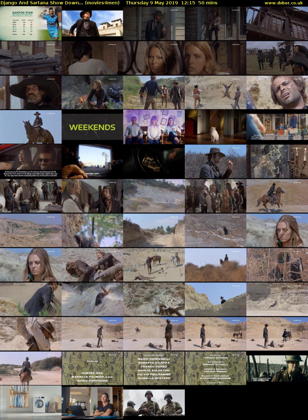 Django And Sartana Show Down... (movies4men) Thursday 9 May 2019 12:15 - 13:05