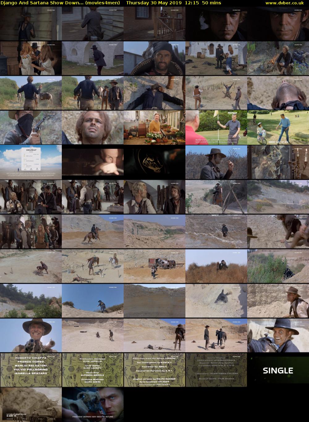 Django And Sartana Show Down... (movies4men) Thursday 30 May 2019 12:15 - 13:05