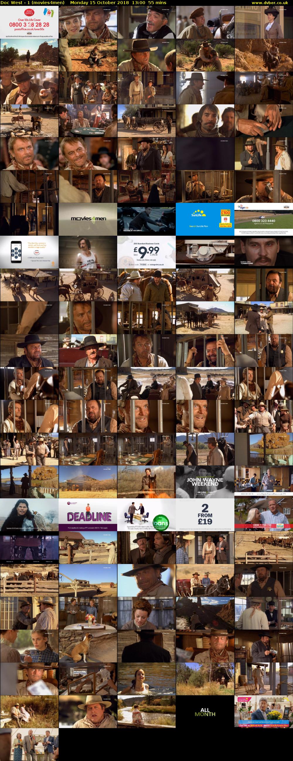 Doc West - 1 (movies4men) Monday 15 October 2018 13:00 - 13:55
