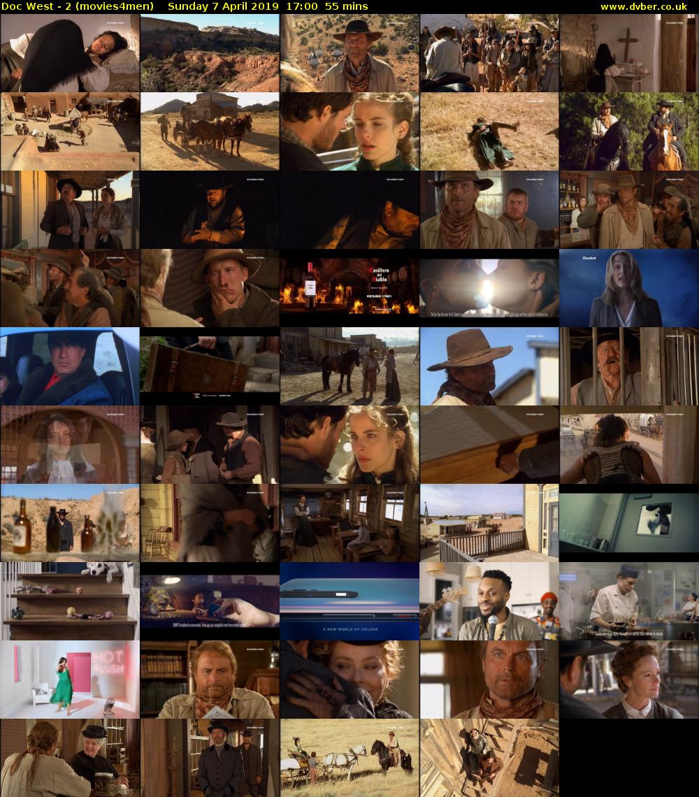 Doc West - 2 (movies4men) Sunday 7 April 2019 17:00 - 17:55