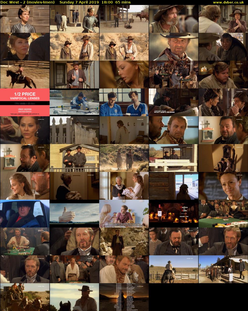 Doc West - 2 (movies4men) Sunday 7 April 2019 18:00 - 19:05