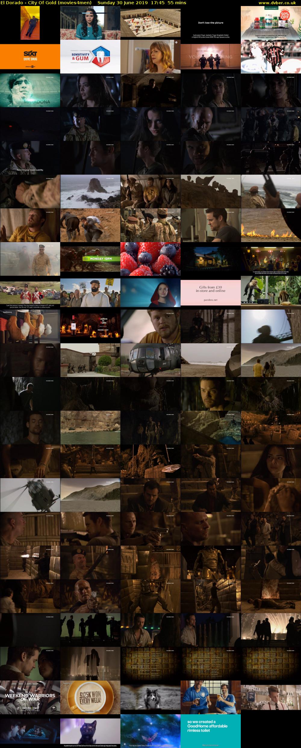El Dorado - City Of Gold (movies4men) Sunday 30 June 2019 17:45 - 18:40