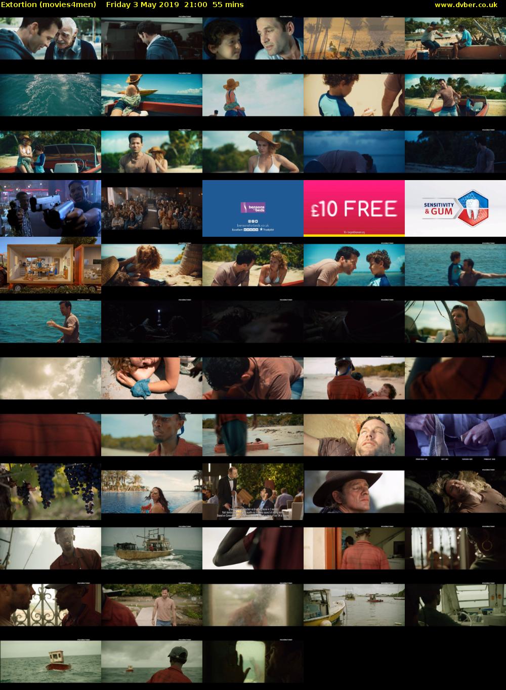 Extortion (movies4men) Friday 3 May 2019 21:00 - 21:55