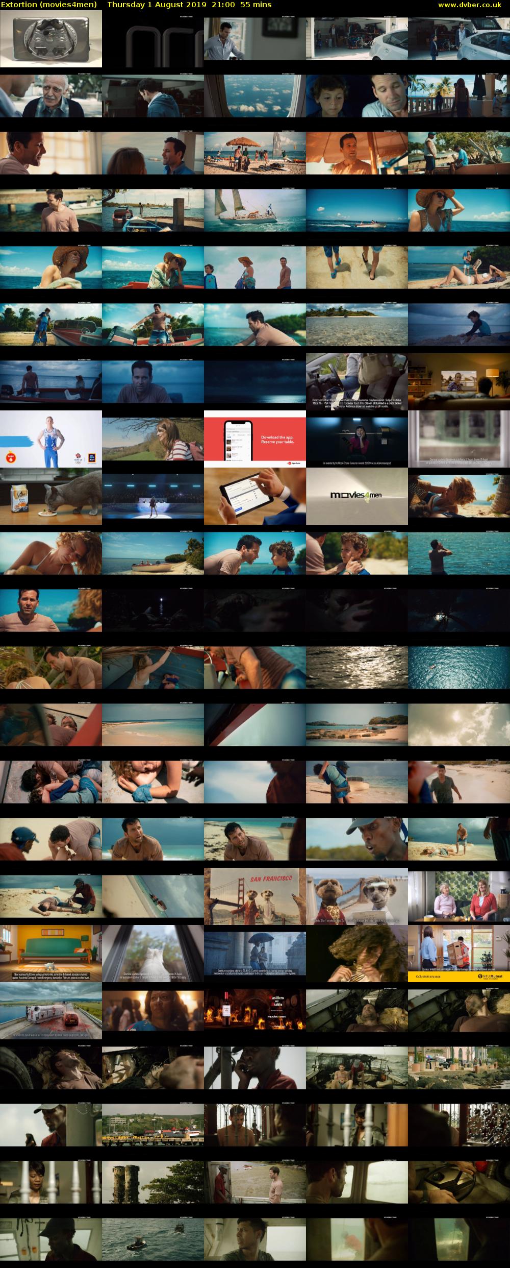 Extortion (movies4men) Thursday 1 August 2019 21:00 - 21:55