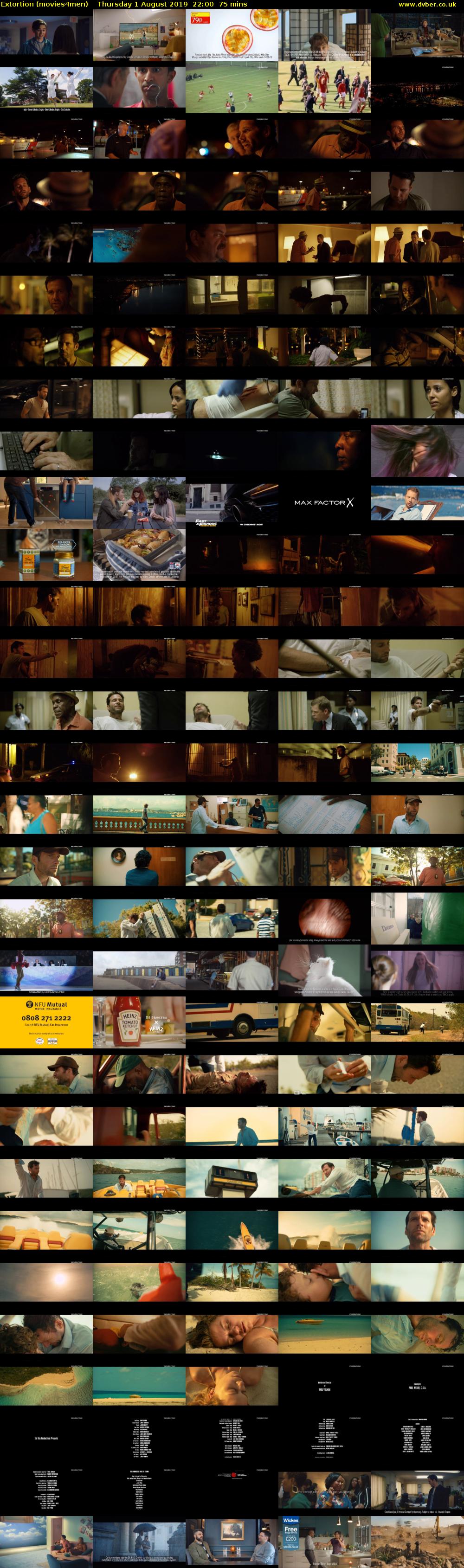 Extortion (movies4men) Thursday 1 August 2019 22:00 - 23:15