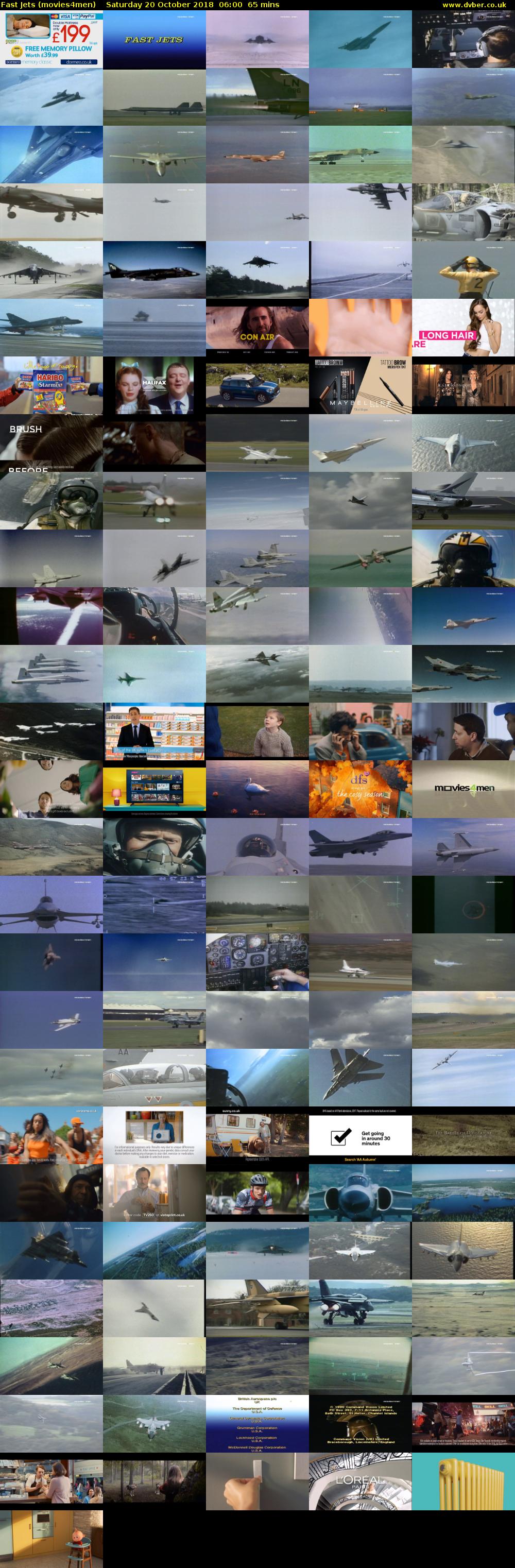 Fast Jets (movies4men) Saturday 20 October 2018 06:00 - 07:05