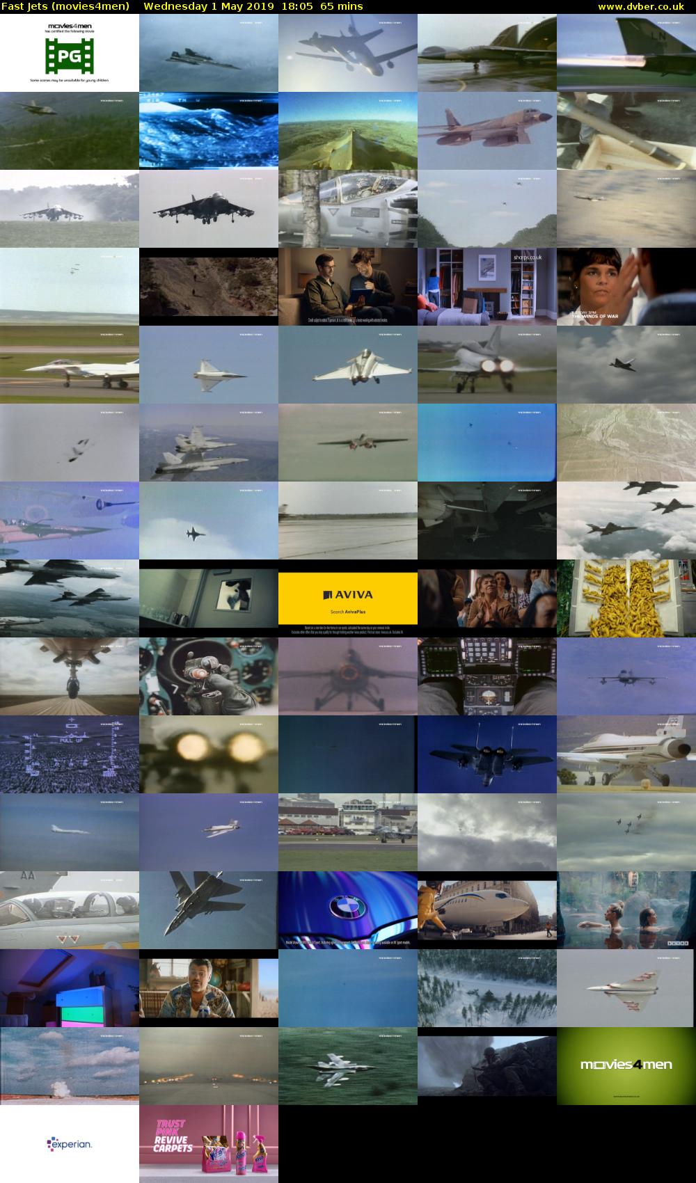 Fast Jets (movies4men) Wednesday 1 May 2019 18:05 - 19:10