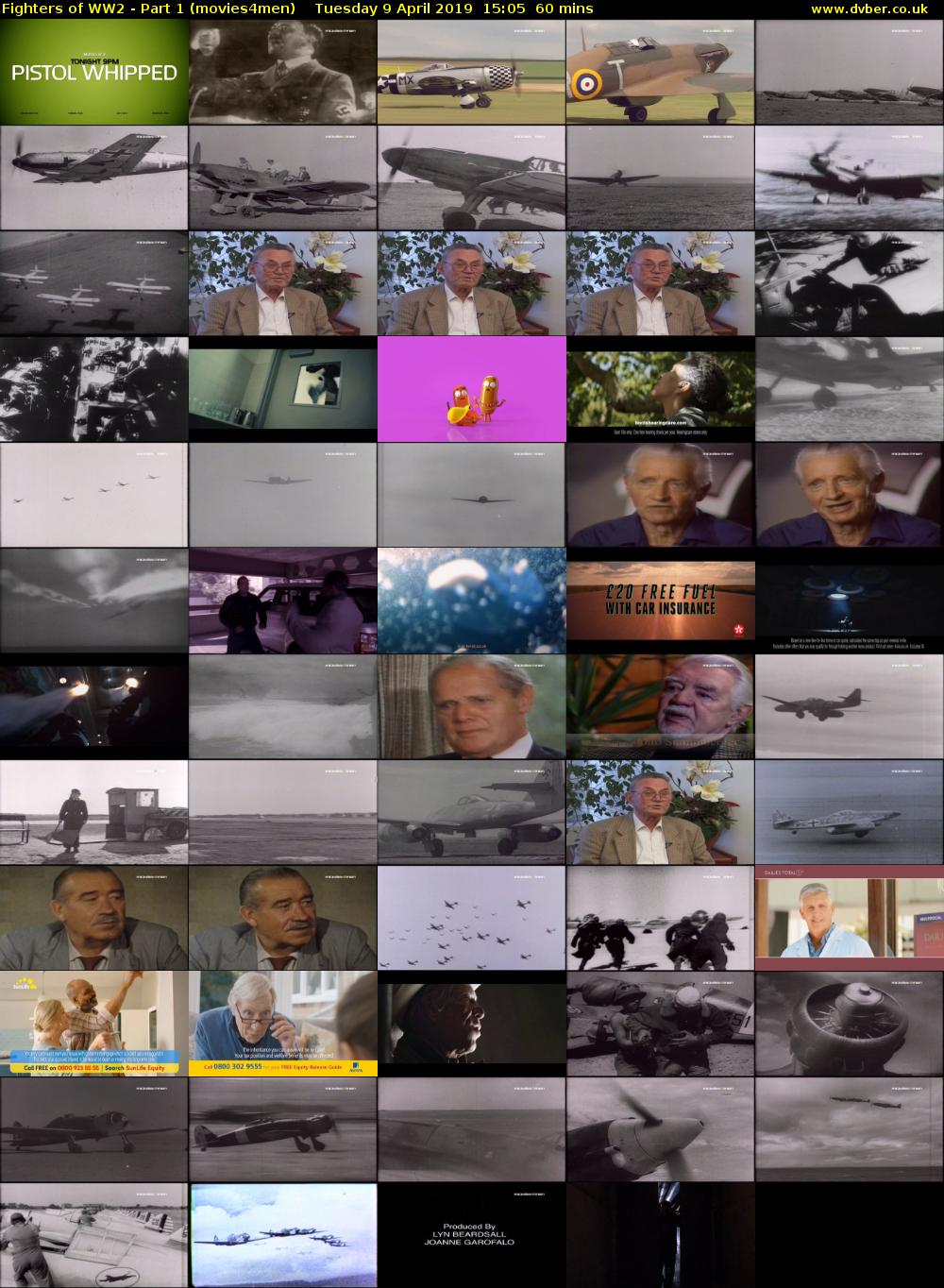 Fighters of WW2 - Part 1 (movies4men) Tuesday 9 April 2019 15:05 - 16:05