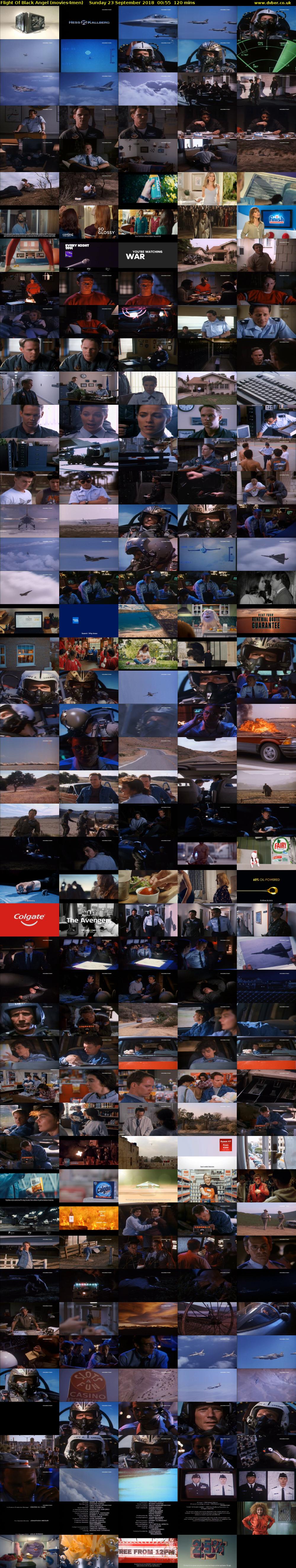 Flight Of Black Angel (movies4men) Sunday 23 September 2018 00:55 - 02:55