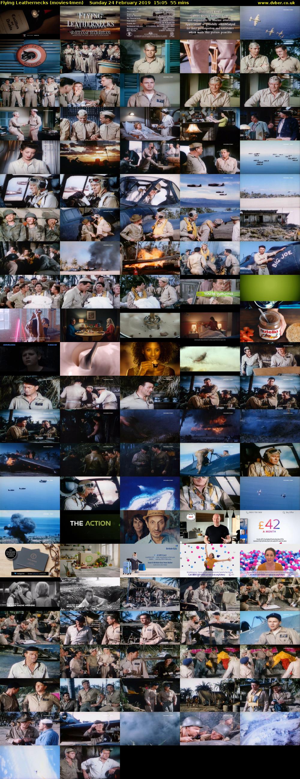 Flying Leathernecks (movies4men) Sunday 24 February 2019 15:05 - 16:00