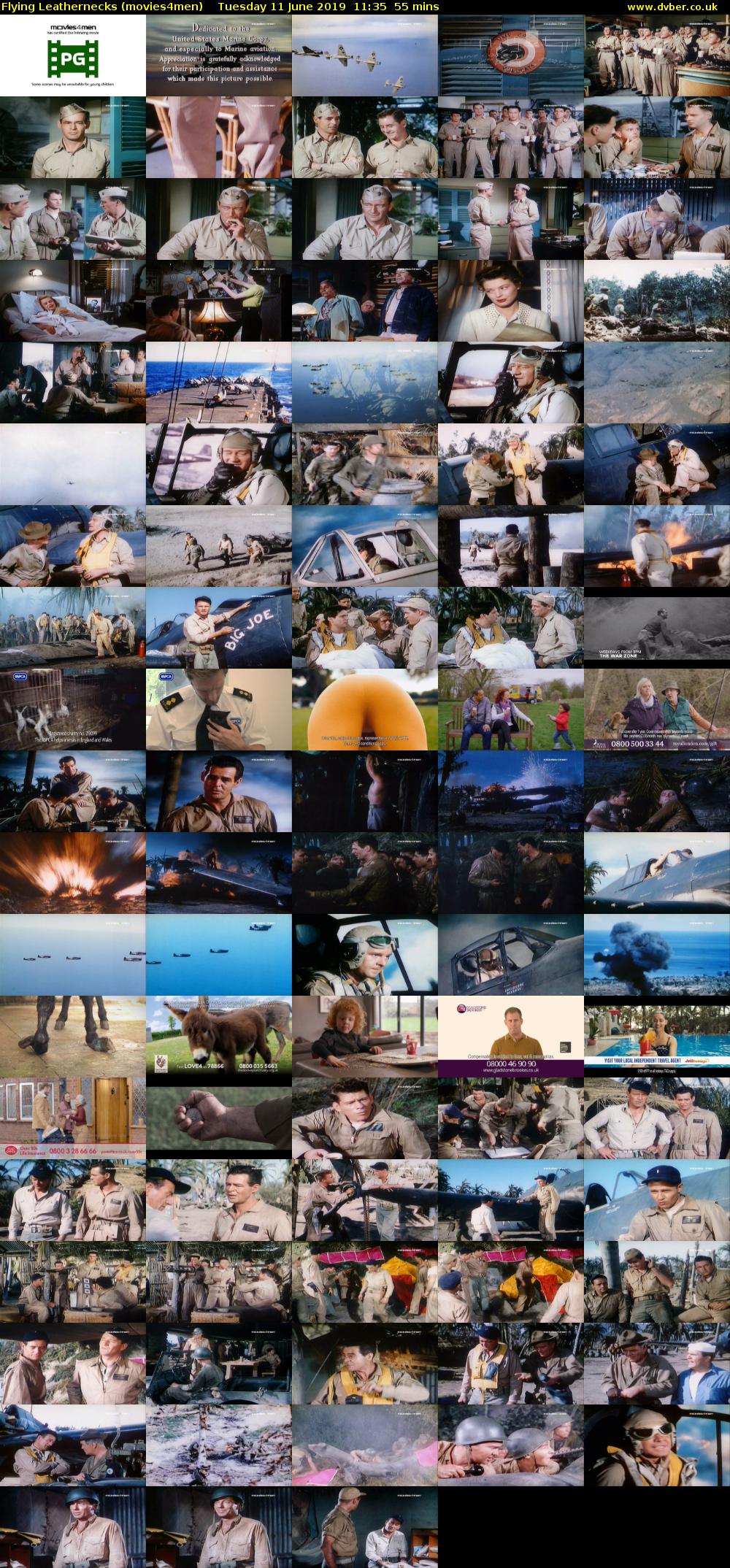 Flying Leathernecks (movies4men) Tuesday 11 June 2019 11:35 - 12:30