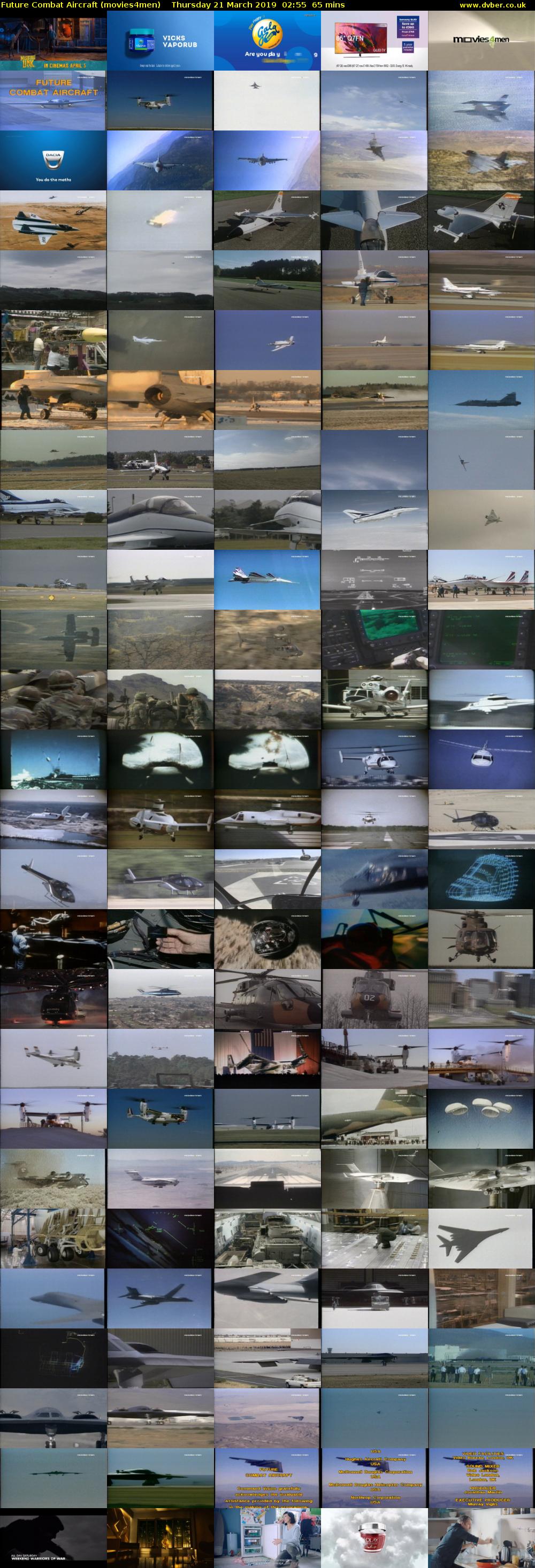 Future Combat Aircraft (movies4men) Thursday 21 March 2019 02:55 - 04:00