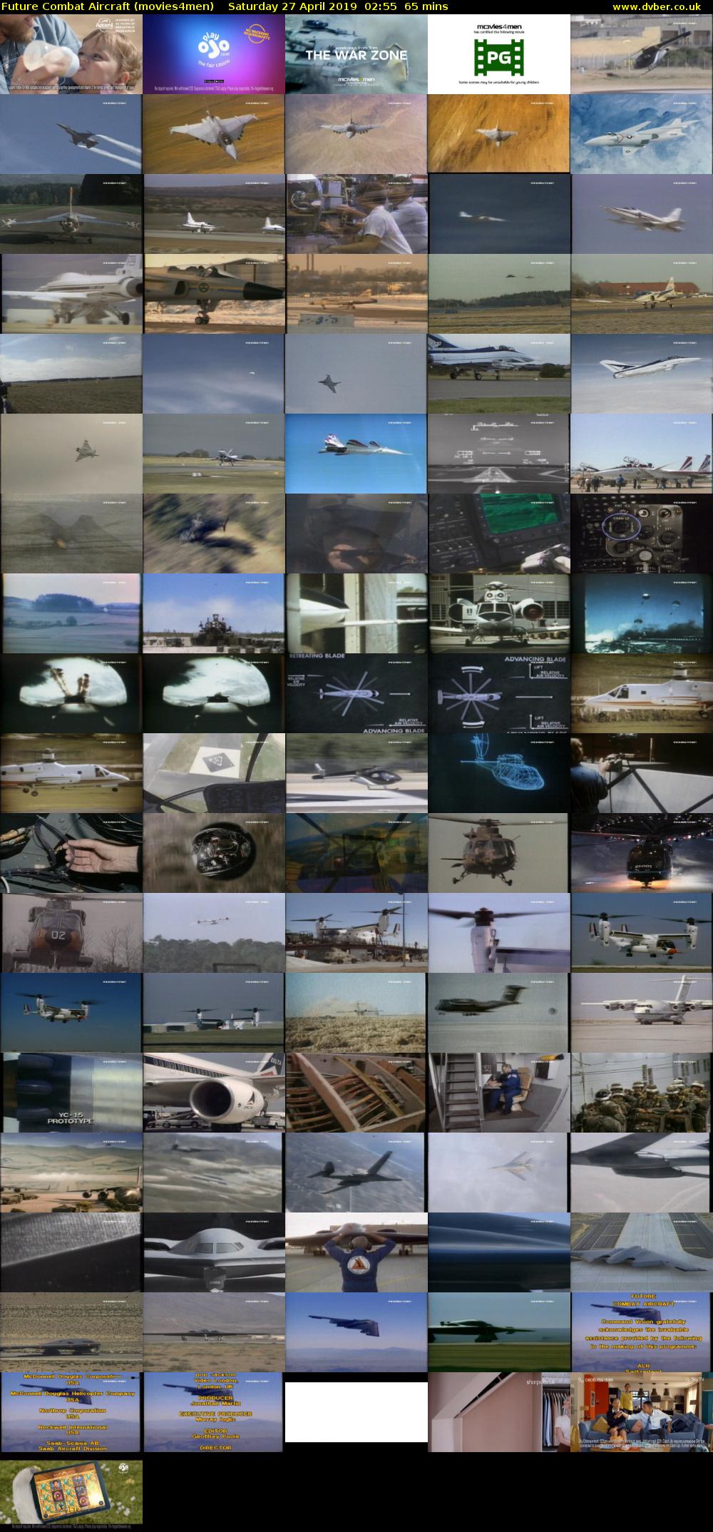 Future Combat Aircraft (movies4men) Saturday 27 April 2019 02:55 - 04:00