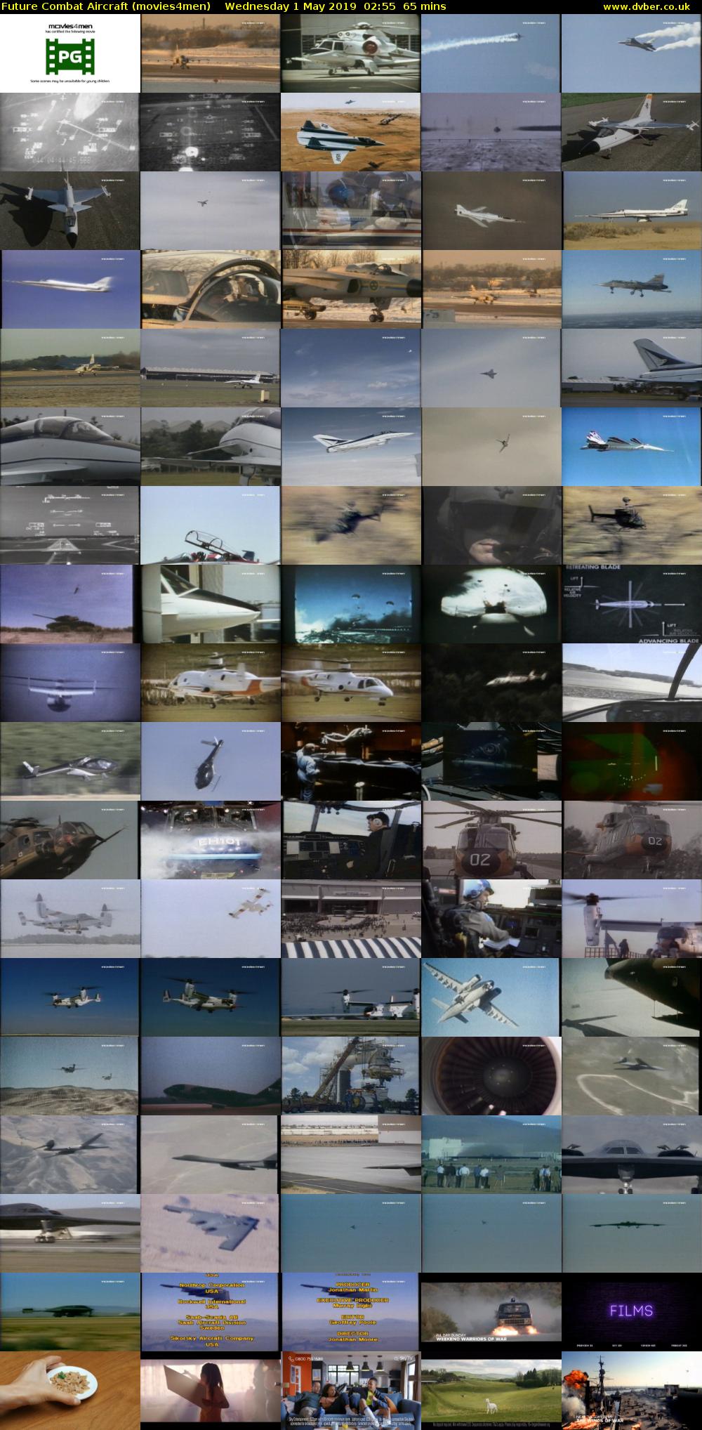Future Combat Aircraft (movies4men) Wednesday 1 May 2019 02:55 - 04:00