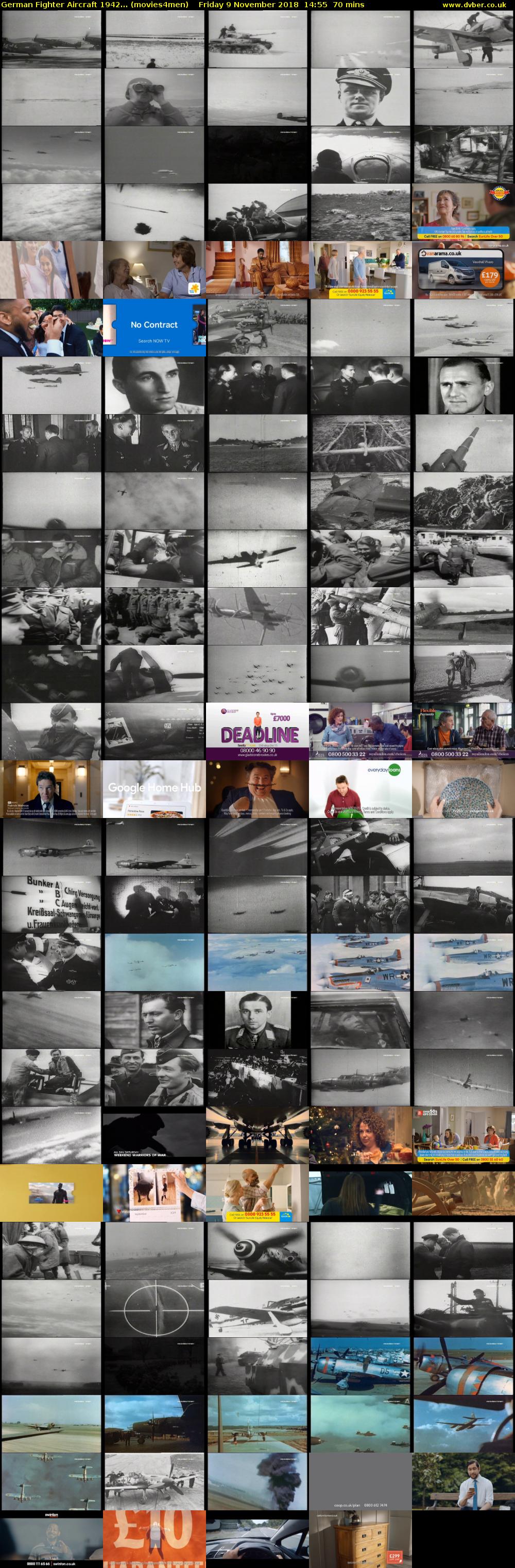 German Fighter Aircraft 1942... (movies4men) Friday 9 November 2018 14:55 - 16:05