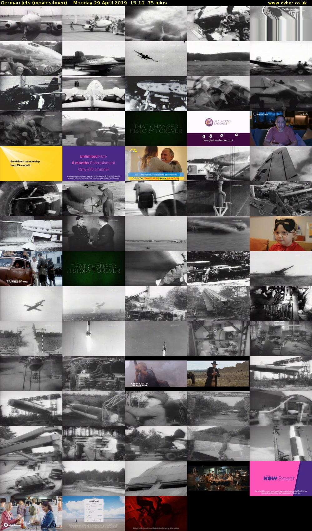 German Jets (movies4men) Monday 29 April 2019 15:10 - 16:25