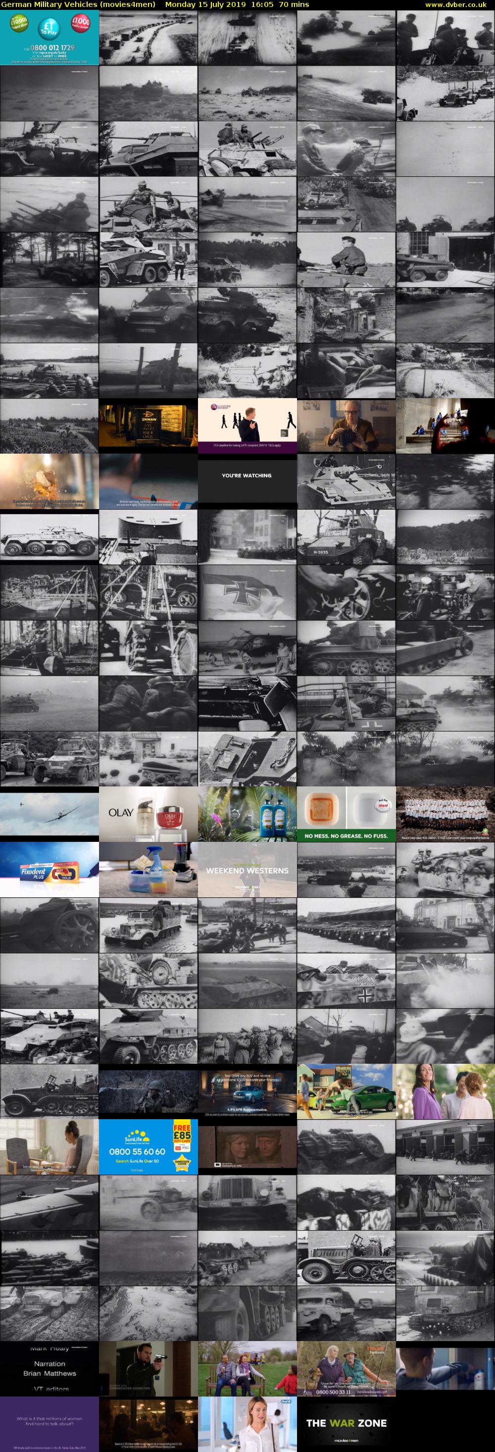 German Military Vehicles (movies4men) Monday 15 July 2019 16:05 - 17:15