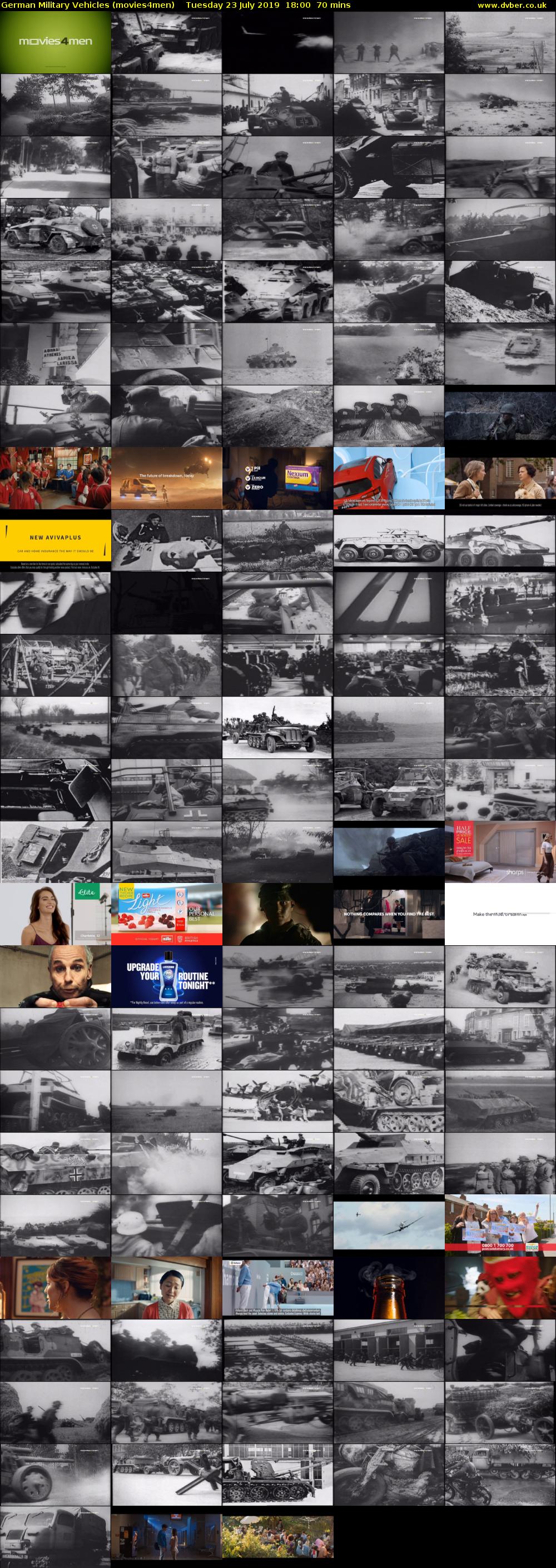 German Military Vehicles (movies4men) Tuesday 23 July 2019 18:00 - 19:10